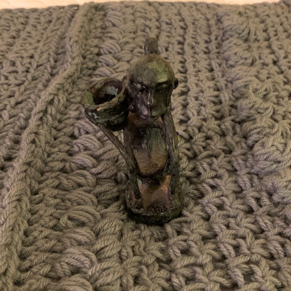 African Metal Figure